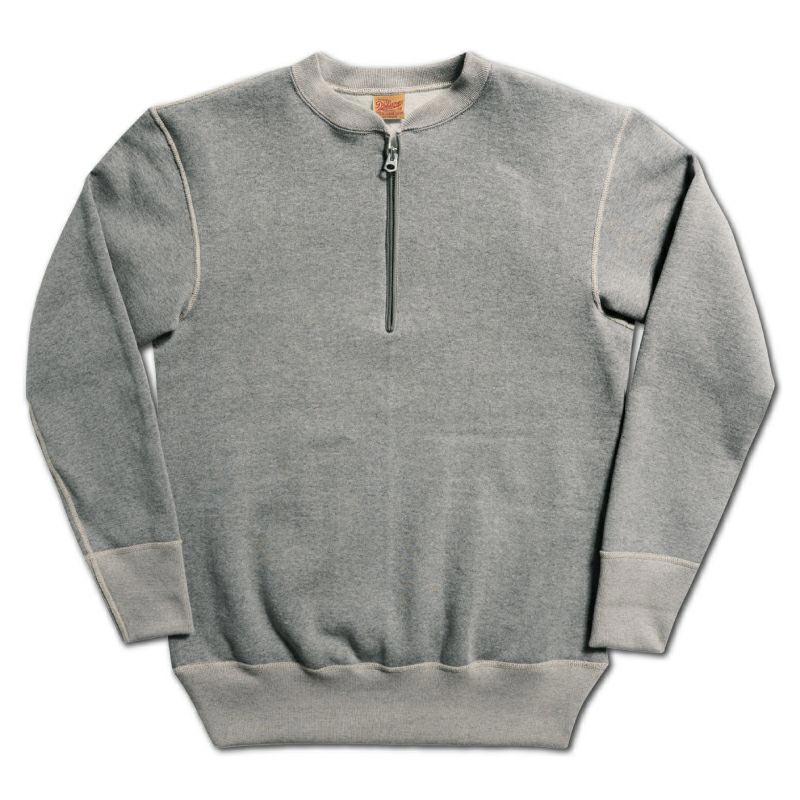 DELUXEWARE（デラックスウエア） S105-00 HALF ZIP SWEAT メンズ