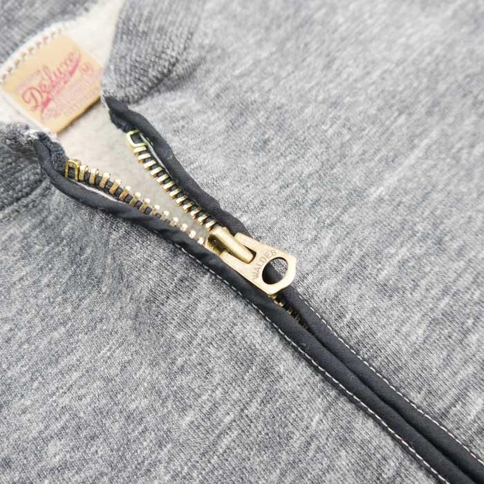 DELUXEWARE デラックスウエア S105-00 6.5inch HALF-ZIP PLAIN