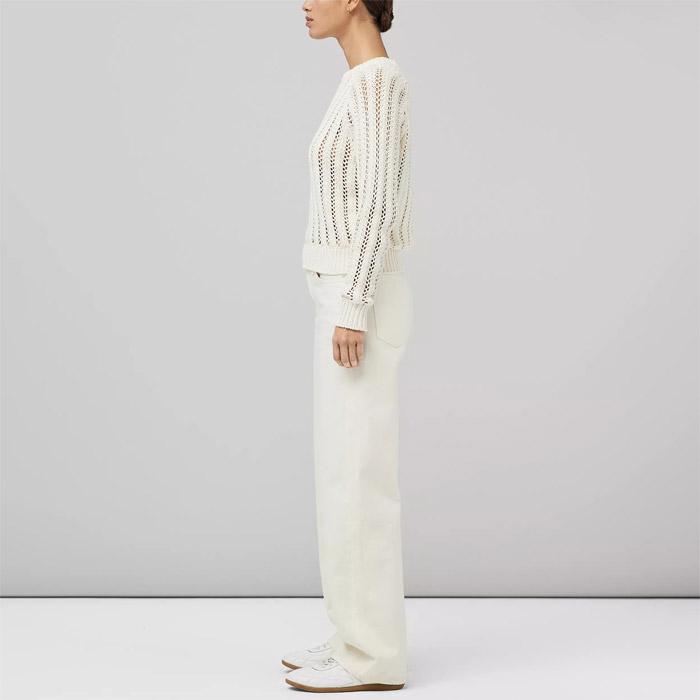 rag&bone ラグアンドボーン S3-W01003 WAS23S006UK06 エイドリアン コットン クルー セーター IVORY レディース 2023年春夏 送料無料｜unique-jean｜06