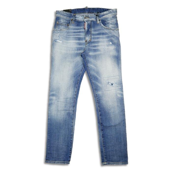 DSQUARED2 ディースクエアード S71LB1173 LIGHT CLEAN WASH SKATER