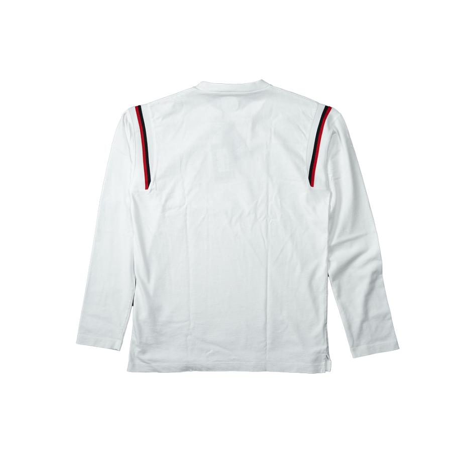 DSQUARED2 ディースクエアード s74gd1218 DSQUARED2 S74GD1218 Varsity Fit Tee ホワイト メンズ ロゴ プリント ロングTシャツ 2025年春夏 送料無料の画像