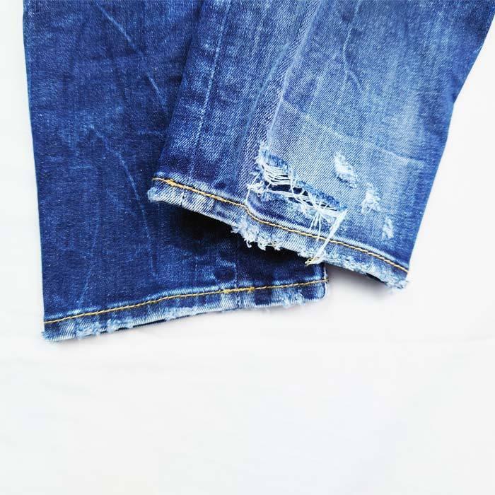 DSQUARED2 ディースクエアード S74LB1043 Dark Ripped Blue Wash DSQUARED2 ディースクエアード S74LB1043 Dark Ripped Blue Wash