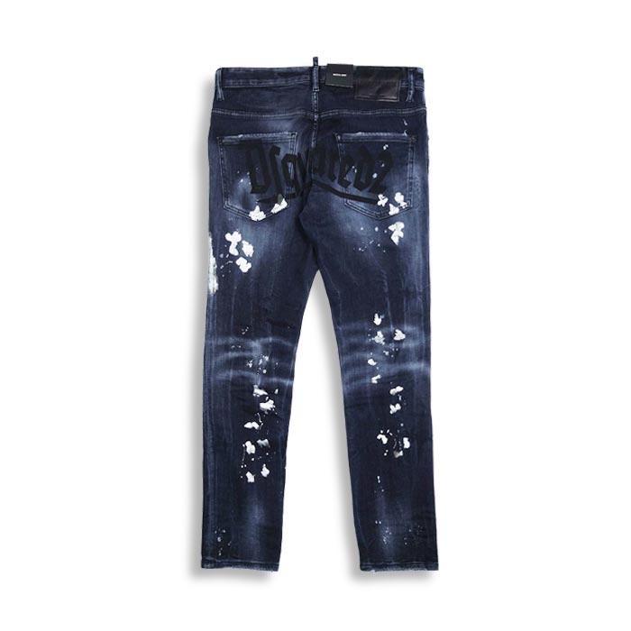 DSQUARED2 ディースクエアード S74LB1296 BLACK WASH SKATER DSQUARED2 ディースクエアード S74LB1296 BLACK WASH SKATER