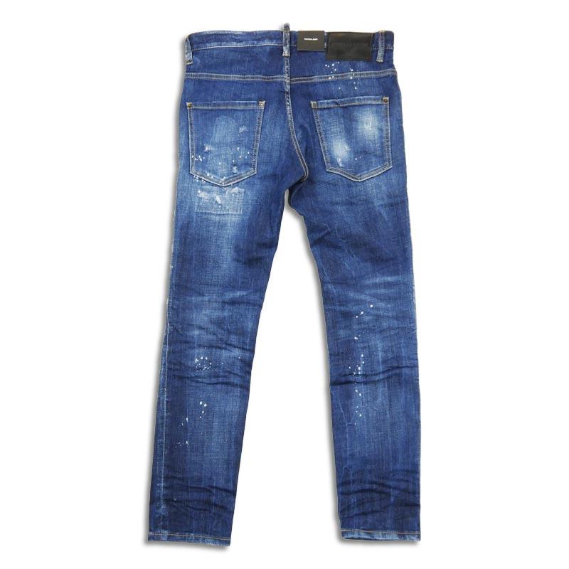 DSQUARED2 ディースクエアード S74LB1556 Dark Easy Wash Skater DSQUARED2 ディースクエアード S74LB1556 Dark Easy Wash Skater