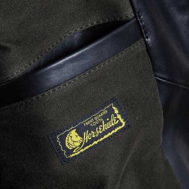 Y'2 LEATHER(ワイツーレザー) SUMI DYED HORSE SINGLE RIDERS : UNIQUE