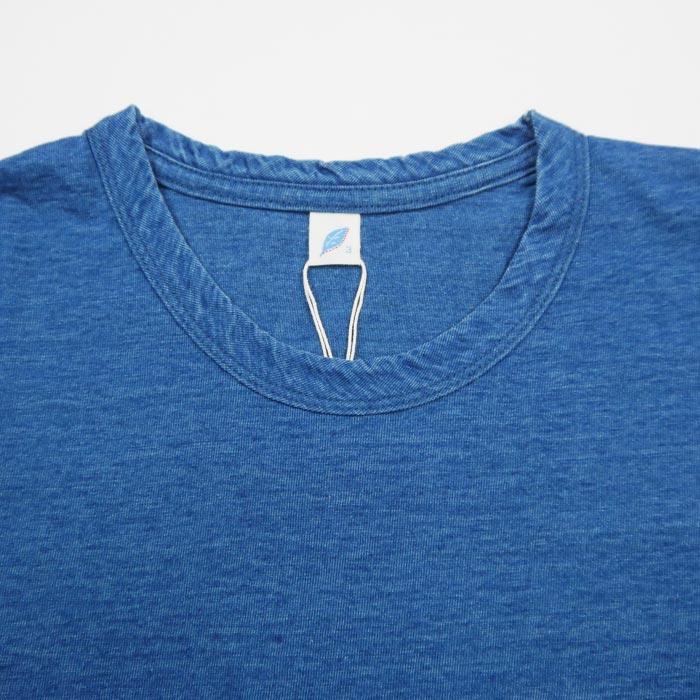 pure blue japan（ピュアブルージャパン） SS-5011-GRE Indigo Jersey