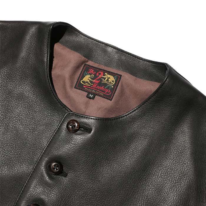 JELADO（ジェラード） TM03430 The 2 Monkeys Round-neck Leather