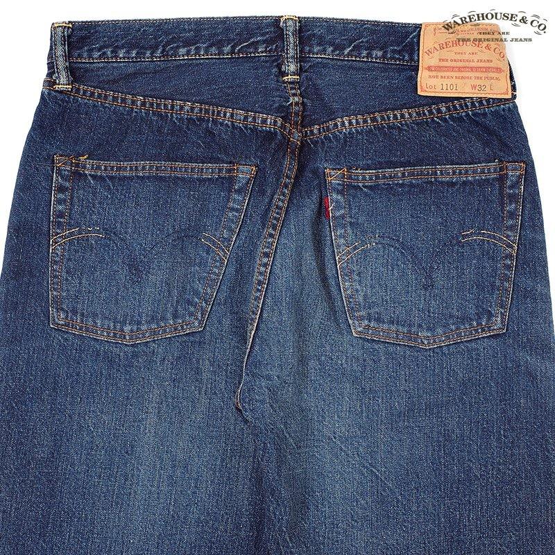 WAREHOUSE WARE HOUSE(ウエアハウス)2ND-HAND 1101 (USED WASH WAREHOUSE WARE HOUSE(ウエアハウス)2ND-HAND 1101 (USED WASH