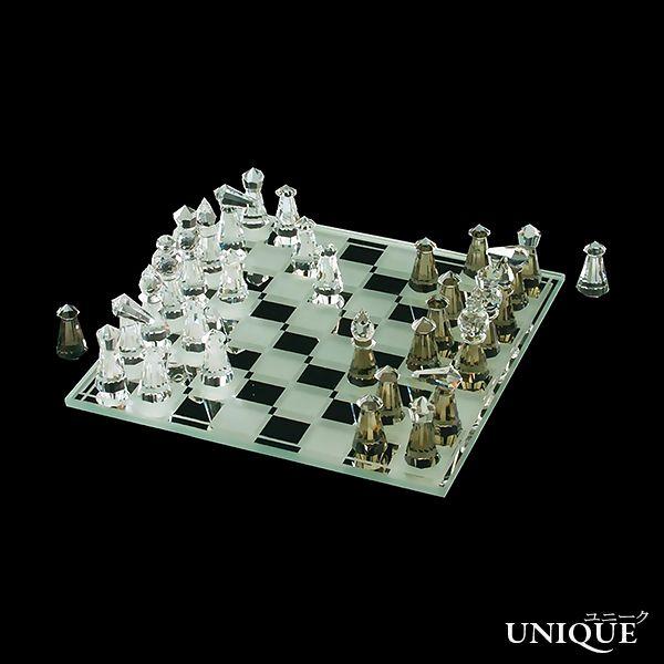 PRECIOSA 【プレシオサ】 クリスタルガラス チェス ☆ Small