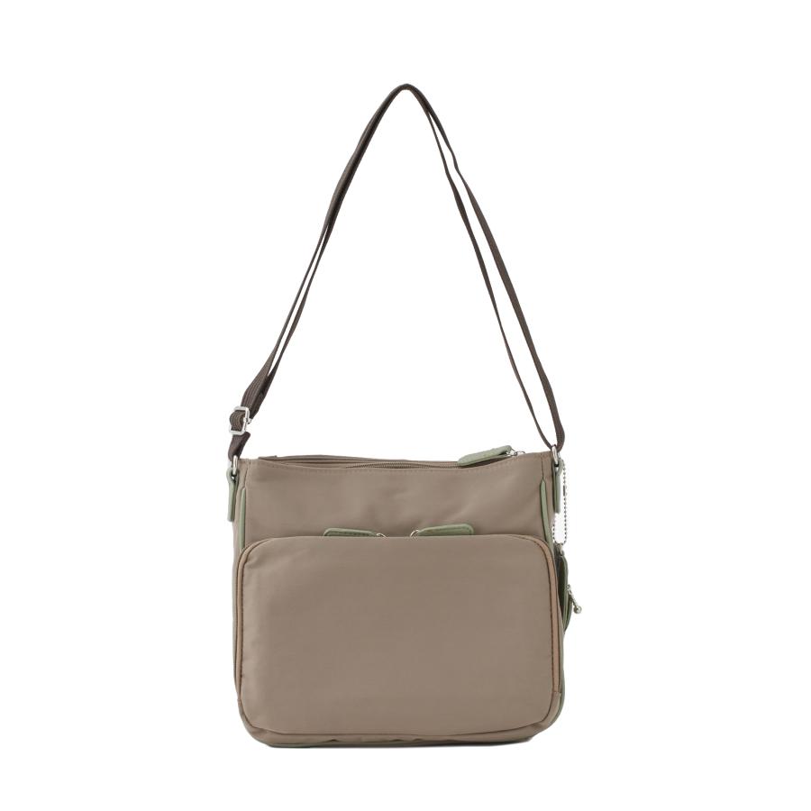 ZAZA多機能ショルダーバッグ レディース 女性用 シワナイロン 斜めがけ