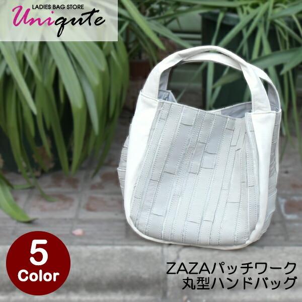 ZAZAパッチワークトートバッグ ハンドバッグ トートバッグ レディース