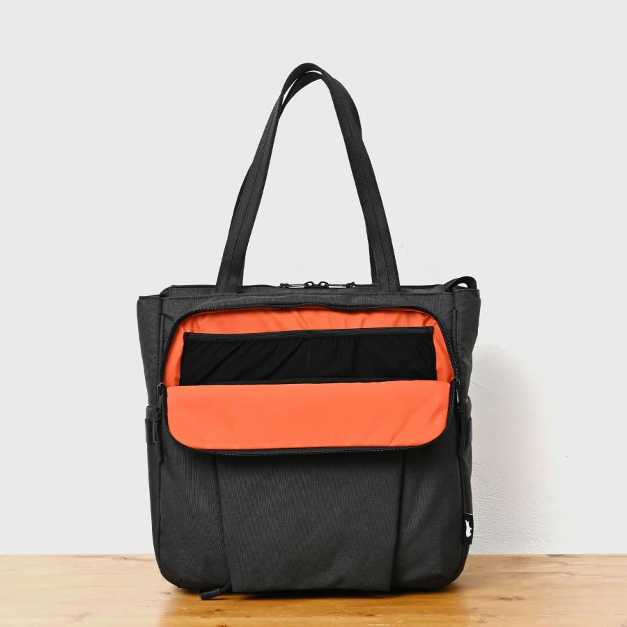 KABAG address トート ダークグレー style:5502 時短トート』2階建でモノが迷子にならない KABAG address【5502】