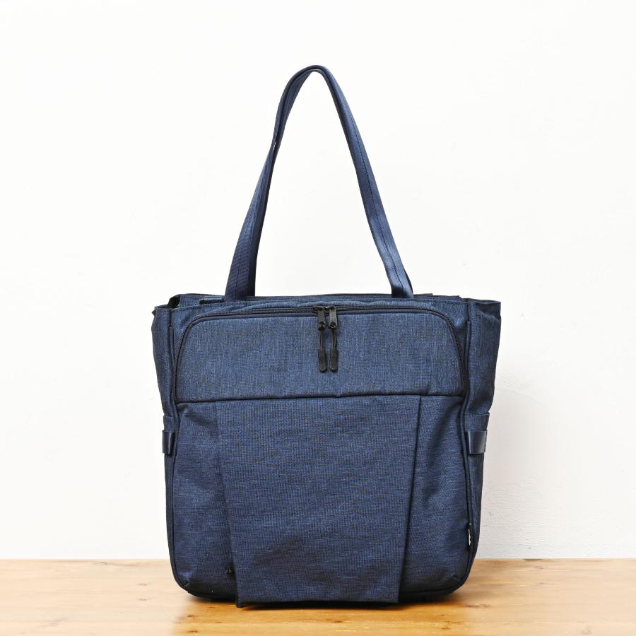 KABAG address トート ダークグレー style:5502 時短トート』2階建でモノが迷子にならない KABAG address【5502】