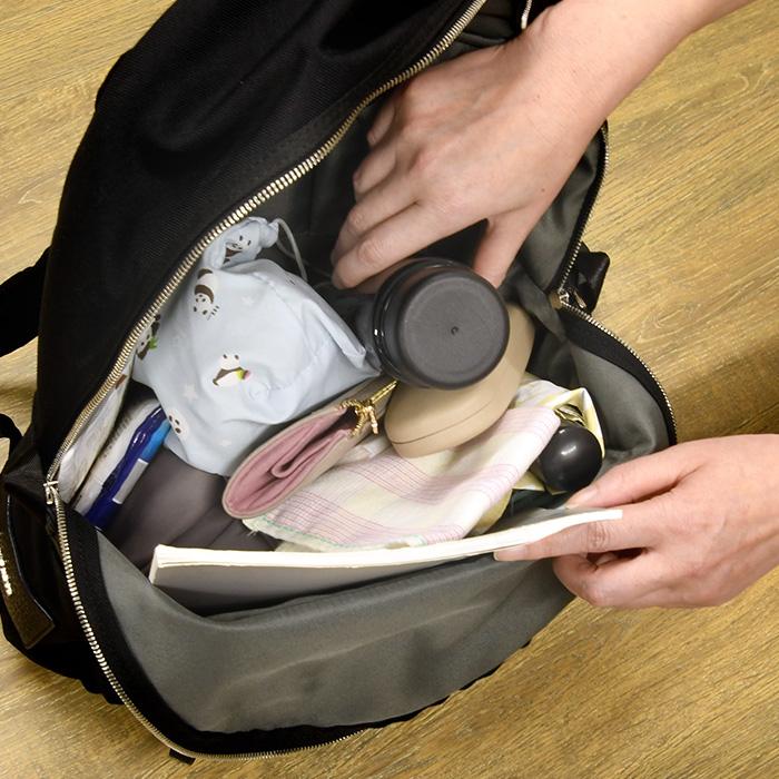 KABAG box 時短リュック 観音開き 自立型 11L A4収納 撥水 多機能