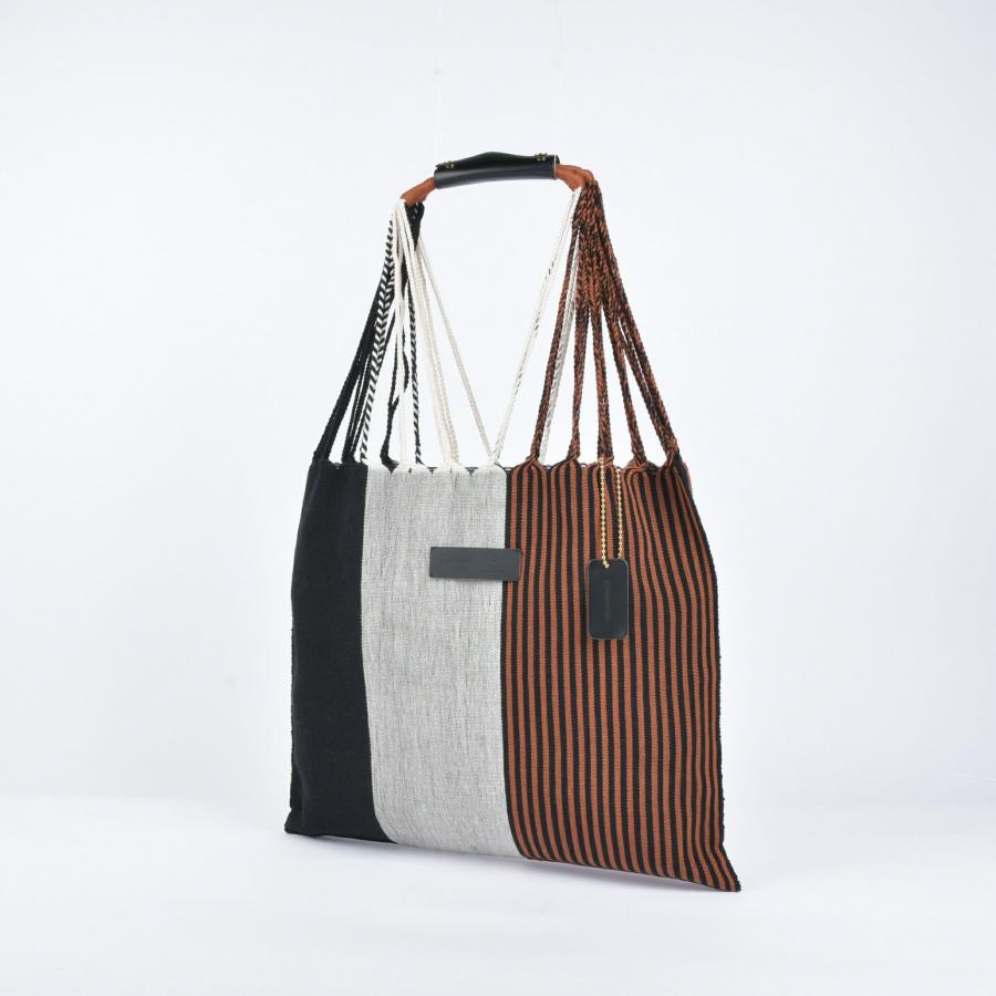 メキシコ(ハンドメイド)から生まれたハンモックバッグ トートバッグ 綿