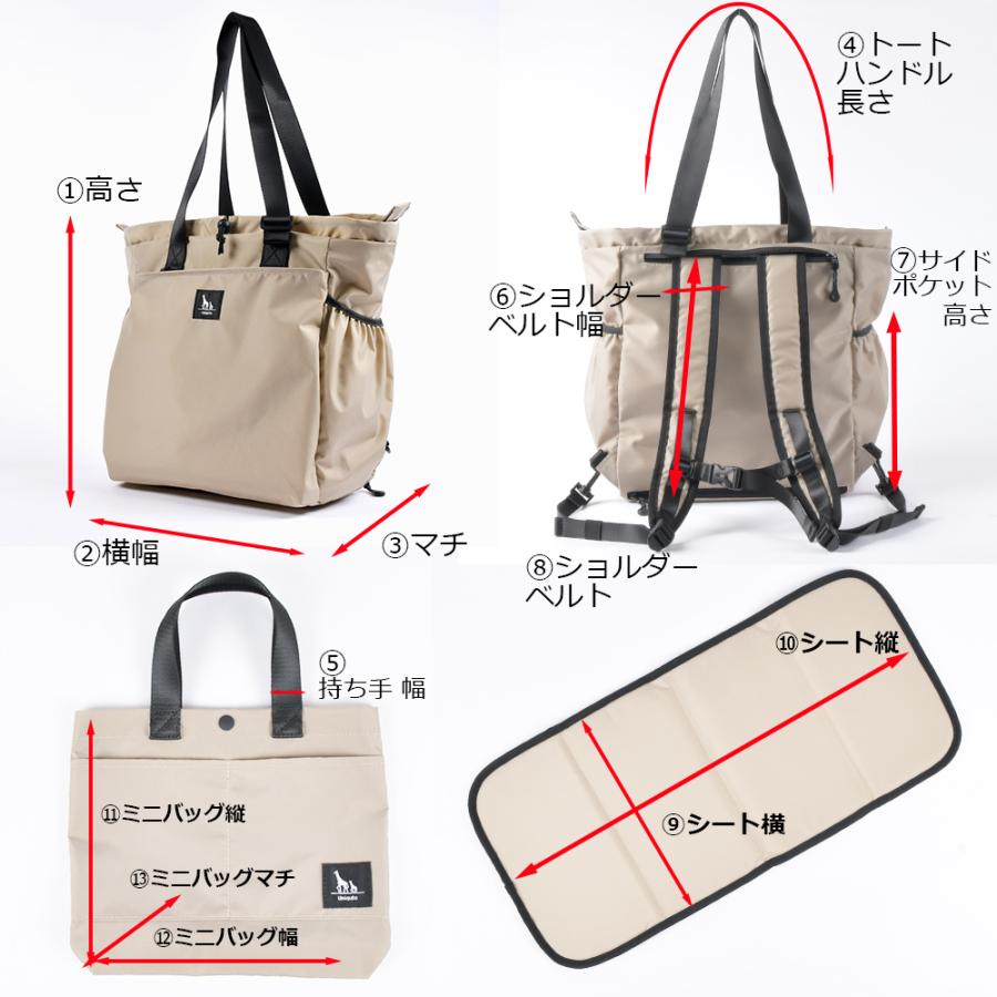 新】マザーズバッグ 3way高機能マザーズバッグ リュック