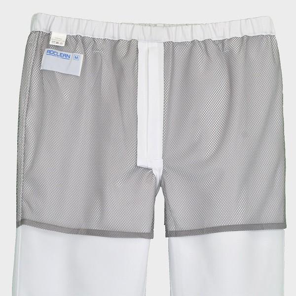 食品工場 衛生白衣 新古品S級 未着用美品 男女兼用ホッピングパンツ