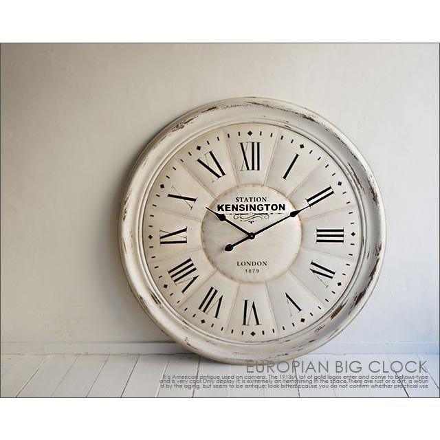 壁掛け 時計 大型 BIG CLOCK 2 大きい レトロ アンティーク｜uniroyal