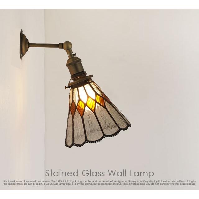 壁掛け ランプ K OR ステンドグラス 送料無料 ブラケット ライト 照明