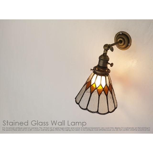 壁掛け ランプ K OR ステンドグラス 送料無料 ブラケット ライト 照明