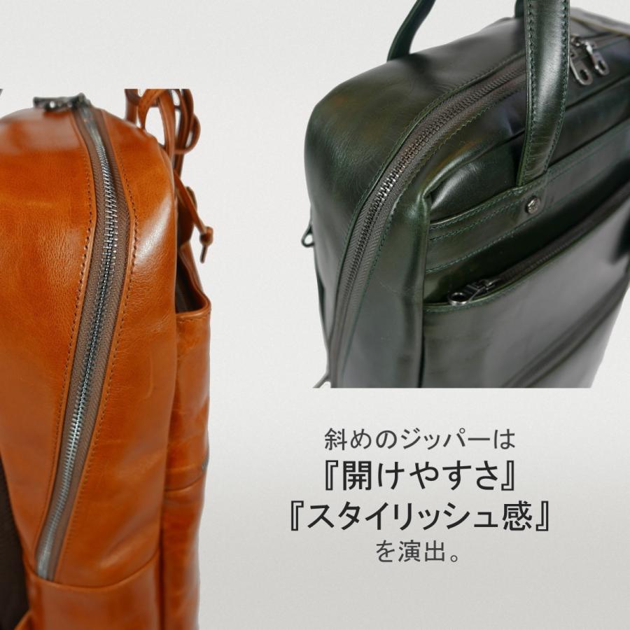 JOYA レザー バックパック ネイビー 本革 ジョヤ JOYA オイルレザーバックパック （ネイビー