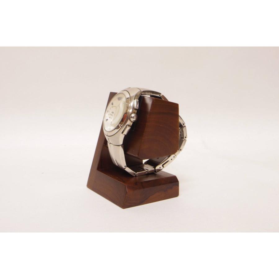 ユニゾン 木製腕時計スタンド モデル4 ”レスト＆ディスプレイ” チーク