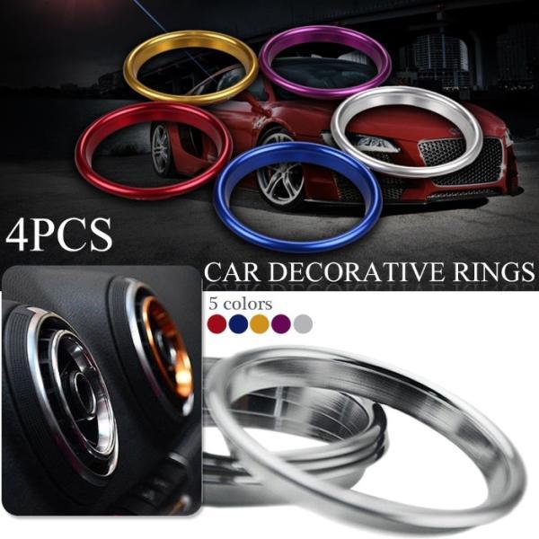 アウディーRS3 エアコン吹き出し口　４個セット 純正品 Audi AUDI アウディ エアコン リング 全5色 A3 S3 Q2 など 4個