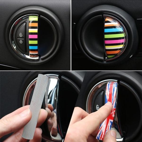 BMW BMW MINI ミニ インナー ドア ハンドル ステッカー フロント リア