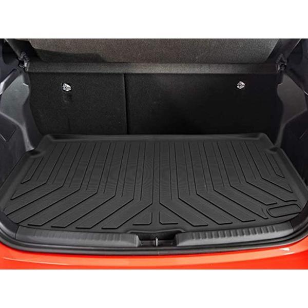 トヨタ（TOYOTA） ヤリス 10系 3D ラゲッジマット TPE製 防水 専用設計