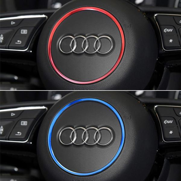 Audi（アウディ） ステアリング リング アルミ製 A3 A4 A5 Q2 S3 S4 S5