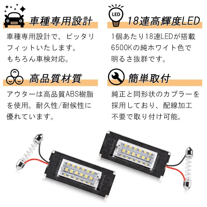 MINI（ミニ） 【互換品】BMW MINI ミニクーパー ナンバー灯 R56 R57
