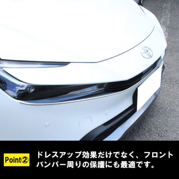 プリウス 60系 ヘッドライト ガーニッシュ クロームメッキ 左右セット