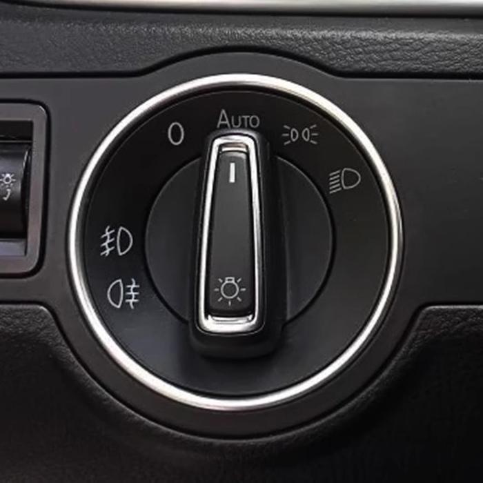 フォルクスワーゲン（Volkswagen） アルミ製 ヘッドライト スイッチ