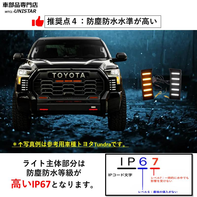 LED デイライト 汎用品 マツダ MAZDA CX-5 初代 2014-2016年 適用 LED 電源点灯 DRL ウインカー 2本セット 被視認性 安全運転 防水 お洒落 高級_7