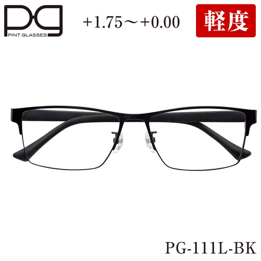 【新品未開封】ピントグラス　老眼鏡　シニアグラス　軽度レンズ　PG111L-BK 老眼鏡 ピントグラス 軽度 リーディンググラス ブルーライトカット PG