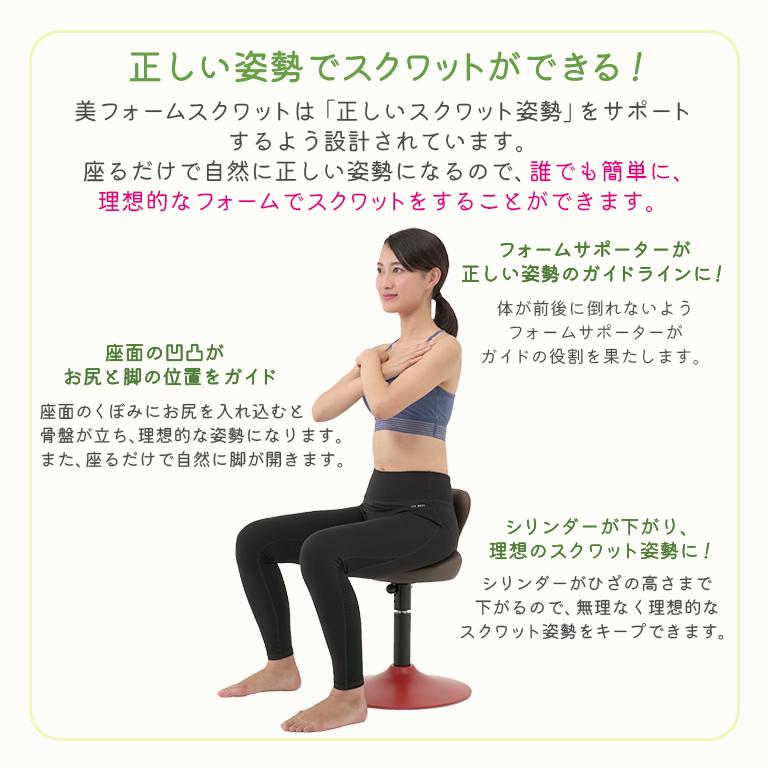 美フォームスクワット 保阪尚希 監修 スクワット 椅子 美フォームスクワット 保阪尚希 監修 スクワット 椅子