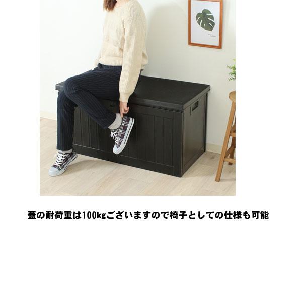 収納ボックス 屋外 コンテナボックス 大型 190L 蓋付き プラスチック