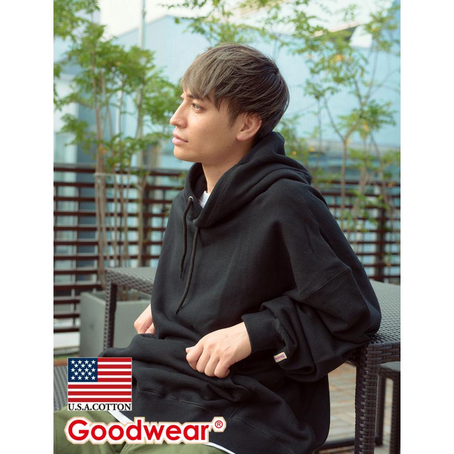 Goodwear（グッドウェア） 公式 SUPER BIG パーカー メンズ レディース