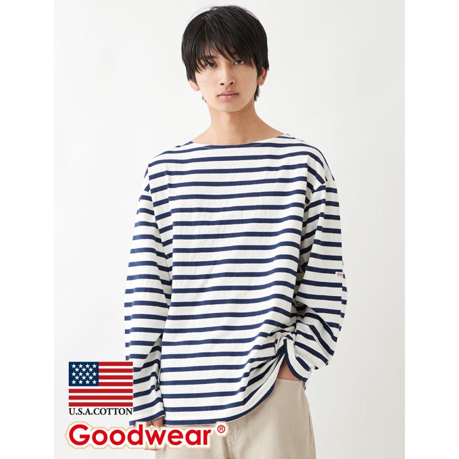 Goodwear（グッドウェア） 公式 バスクボーダーBIGロンT メンズ
