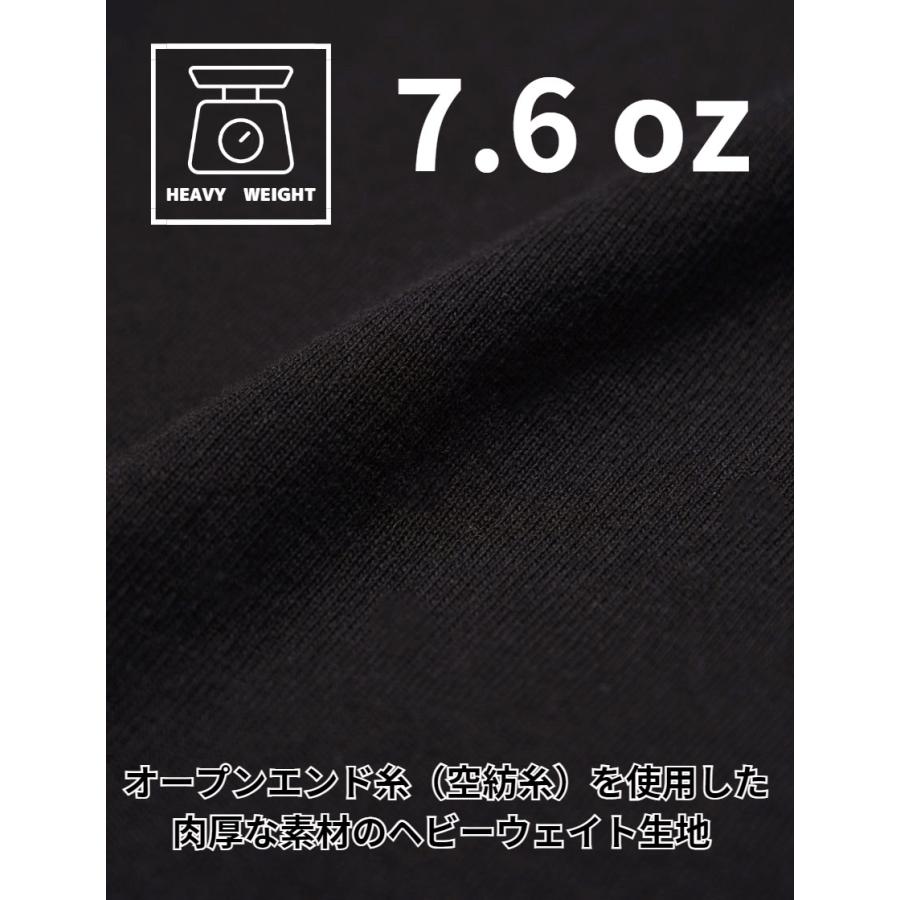 Goodwear 公式 ロンT メンズ レディース 7.6オンス USAコットン ロング丈 袖リブ 無地｜united-japan｜21