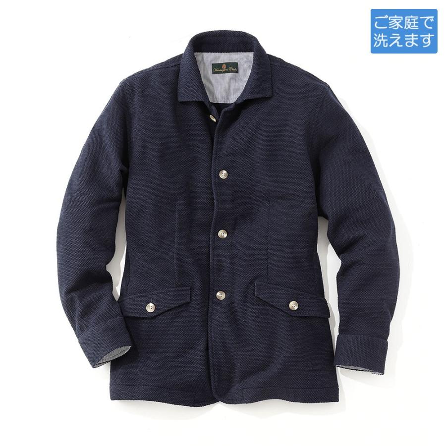 Huntington Club ジャケット サマーニット メンズ シニア プレゼント