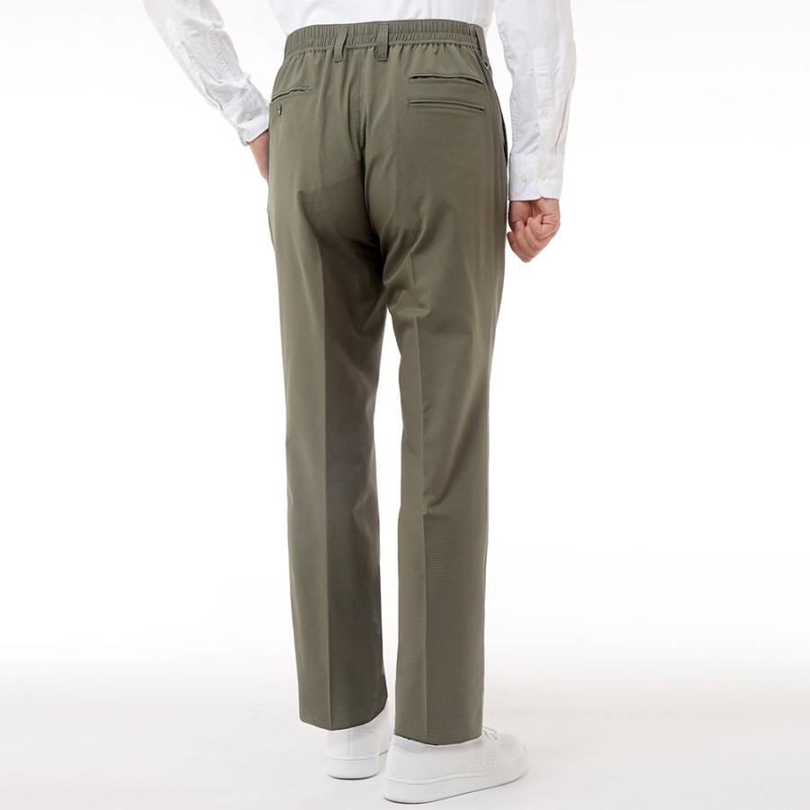 クールドッツストレッチパンツ ワンタック 裾上げ済み メンズ シニア