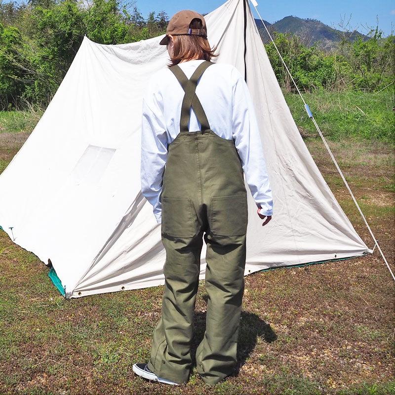 HOUSTON（ヒューストン） オーバーオール HOUSTON DECK PANTS 1785