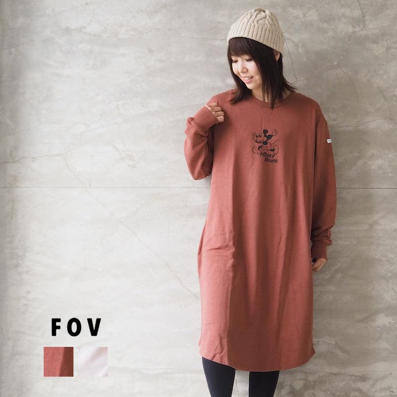 フォブ Fov 長袖ワンピース キッズ レディース Mickey ワンピース Fov Disney ミッキー United Parks 通販 Yahoo ショッピング