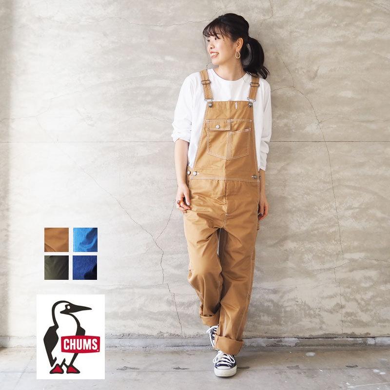 史上最も激安 チャムスオーバーオールレディースm サロペット オーバーオール