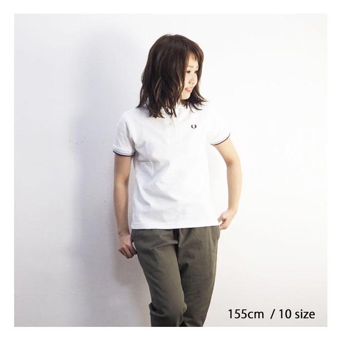 フレッドペリー Fred Perry ポロシャツ レディース 半袖 白 黒 おしゃれ かわいい 春 春夏 ブランド G12 G12 United Parks 通販 Yahoo ショッピング