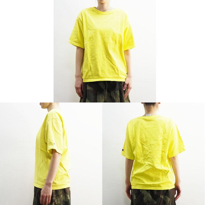 チャンピオン Champion Tシャツ レディース 半袖 無地 オーバーサイズ ゆったり メール便可 Rn Rn United Parks 通販 Yahoo ショッピング