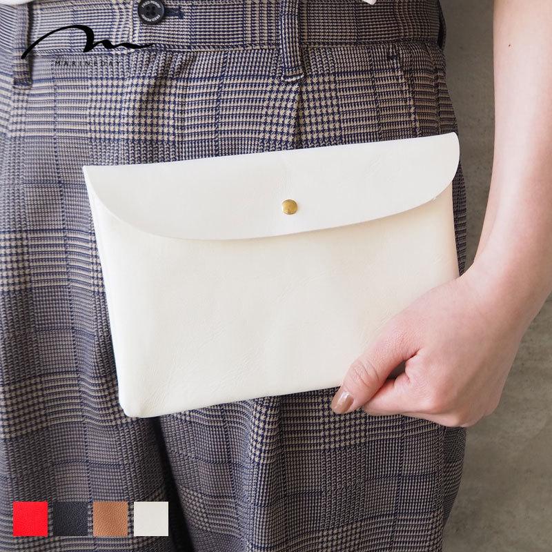 マリンデイ Marineday ポーチ 小物入れ ブランド レディース 日本製 本革 レザー 大人 きれいめ Robin Robin United Parks 通販 Yahoo ショッピング