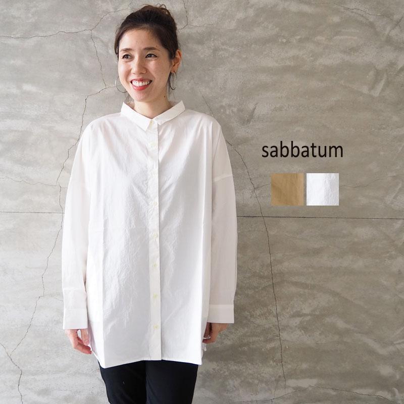 サバタム Sabbatum シャツ レディース ワイドシャツ Sa 長袖シャツ 長袖 春 春夏 ワイド ゆったり カジュアル 大人カジュアル Sa United Parks 通販 Yahoo ショッピング