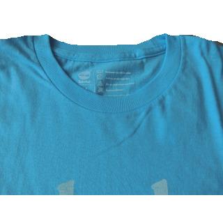 ティンバーランド Tシャツ 半袖  ロゴプリント アウトレット品 ターコイズブルー メンズMサイズ｜united-us｜04